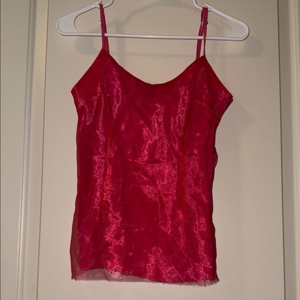 Women’s Forever 21  Pink Rough Hem Camisole Top